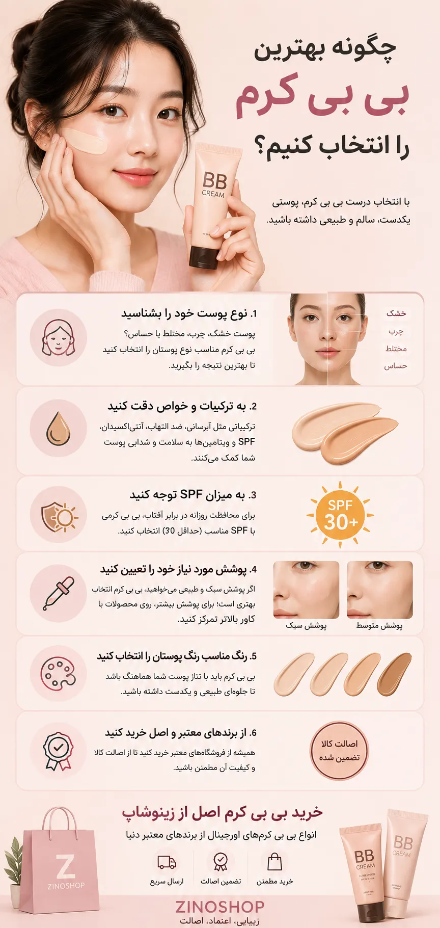 چگونه بهترین بی بی کرم را انتخاب کنیم؟